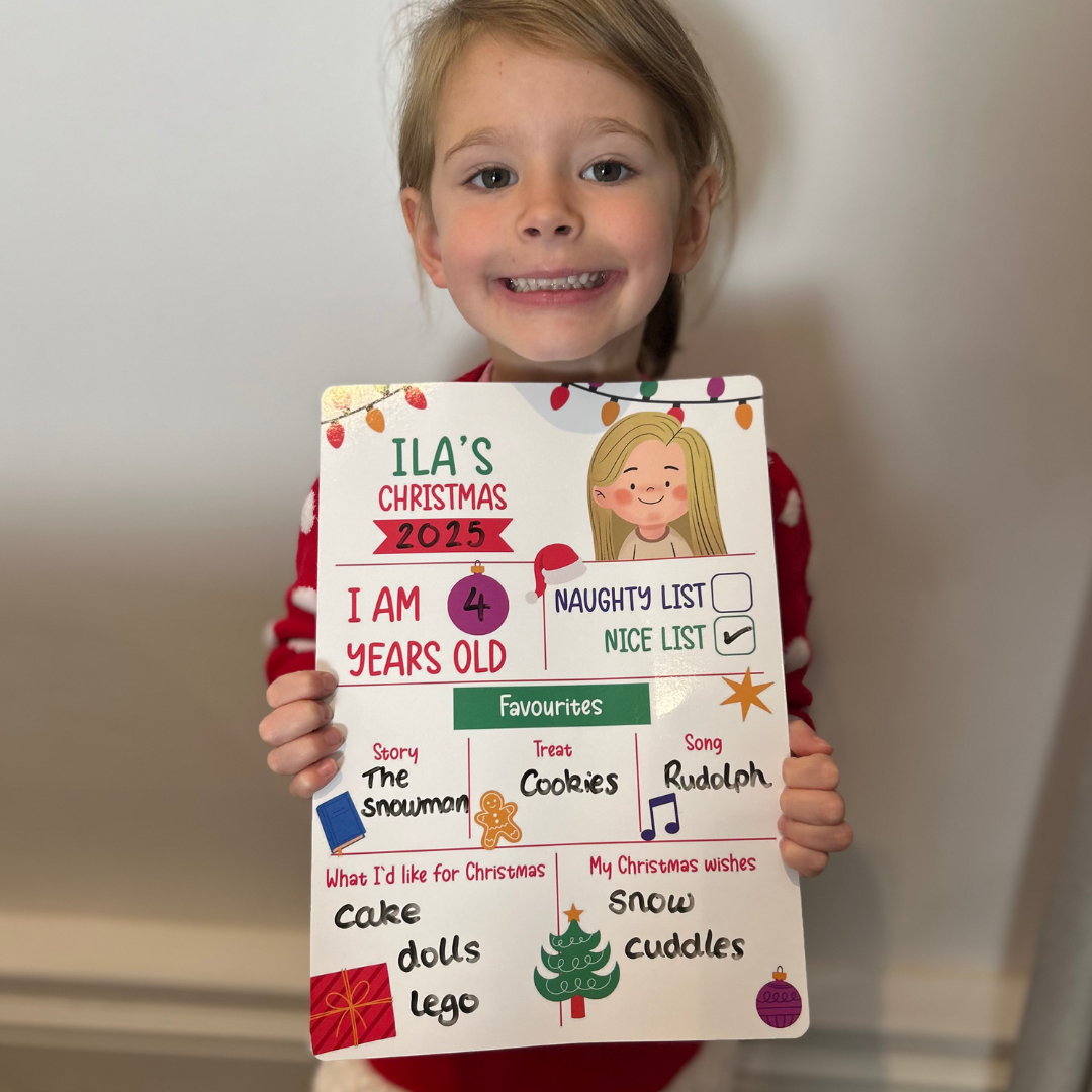 Personalised 'My Christmas' Mat