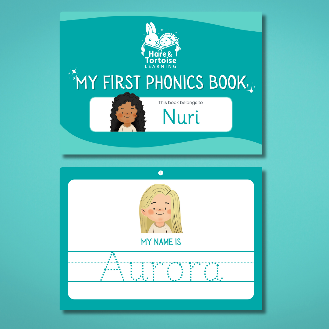 My First Phonics Book - Personalised