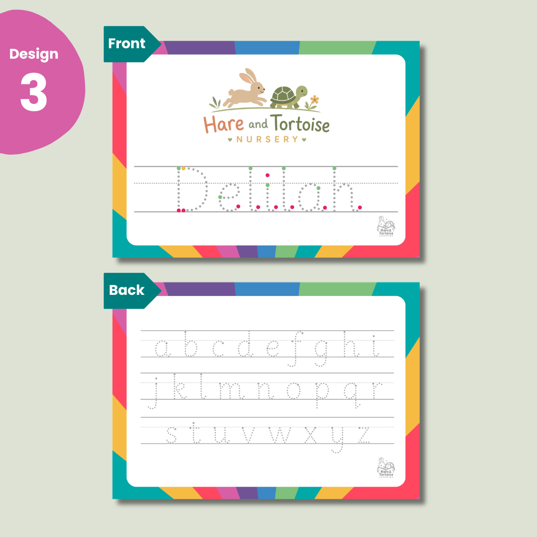 Personalised Writing Mats (For Educational Settings)