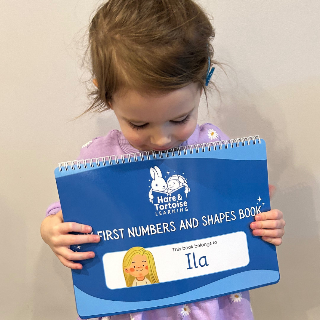 My First Numbers and Shapes Book - Personalised