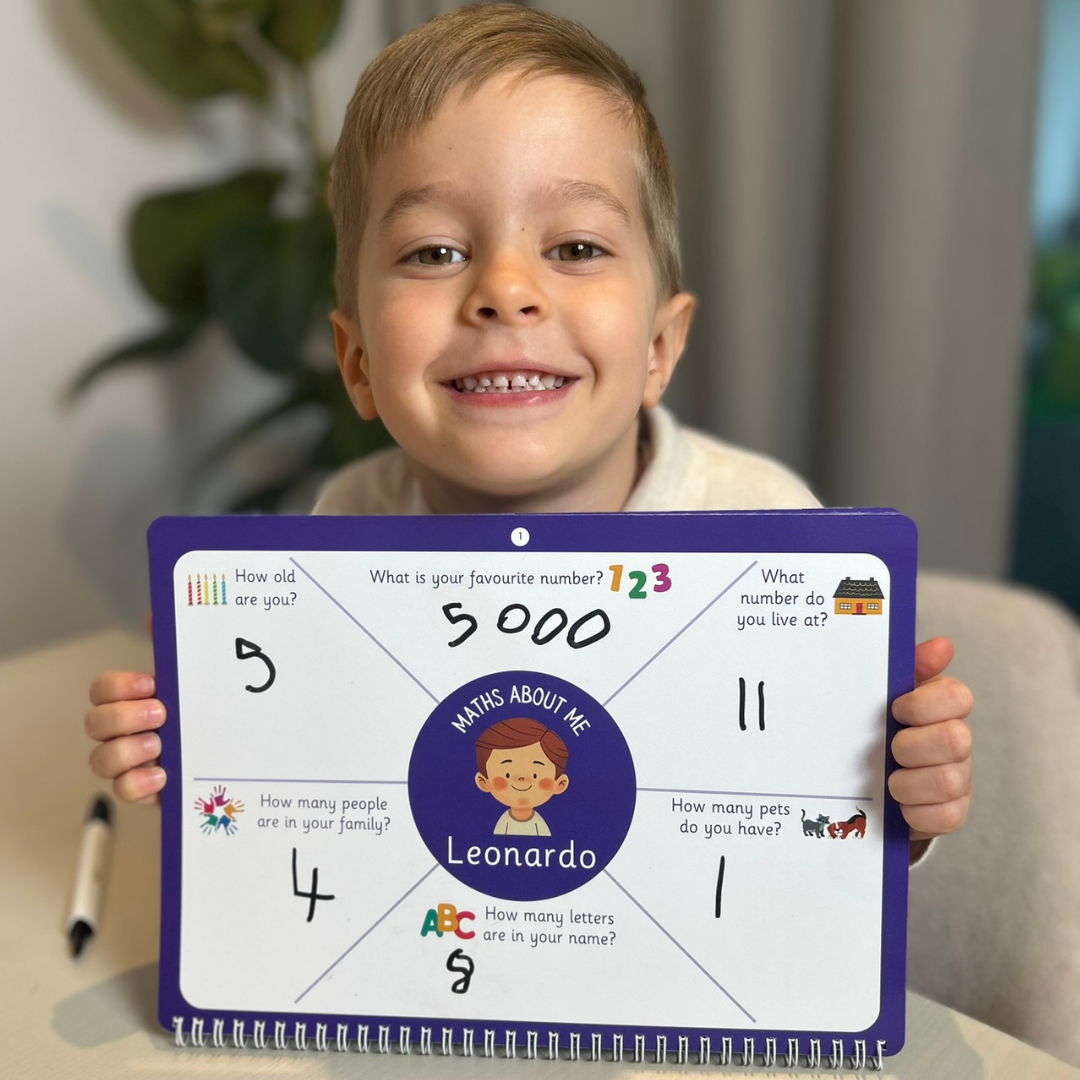 My First Maths Book - Personalised