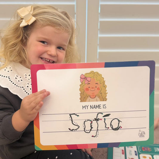 Personalised Stage 2 Writing Mats including First Name & Surname