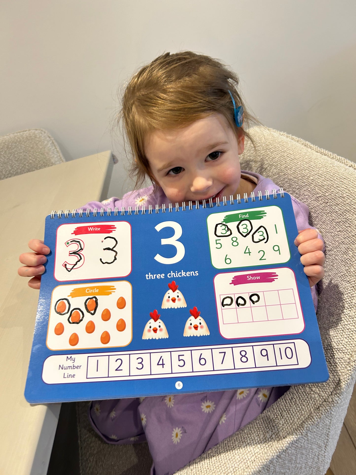My First Numbers and Shapes Book - Personalised