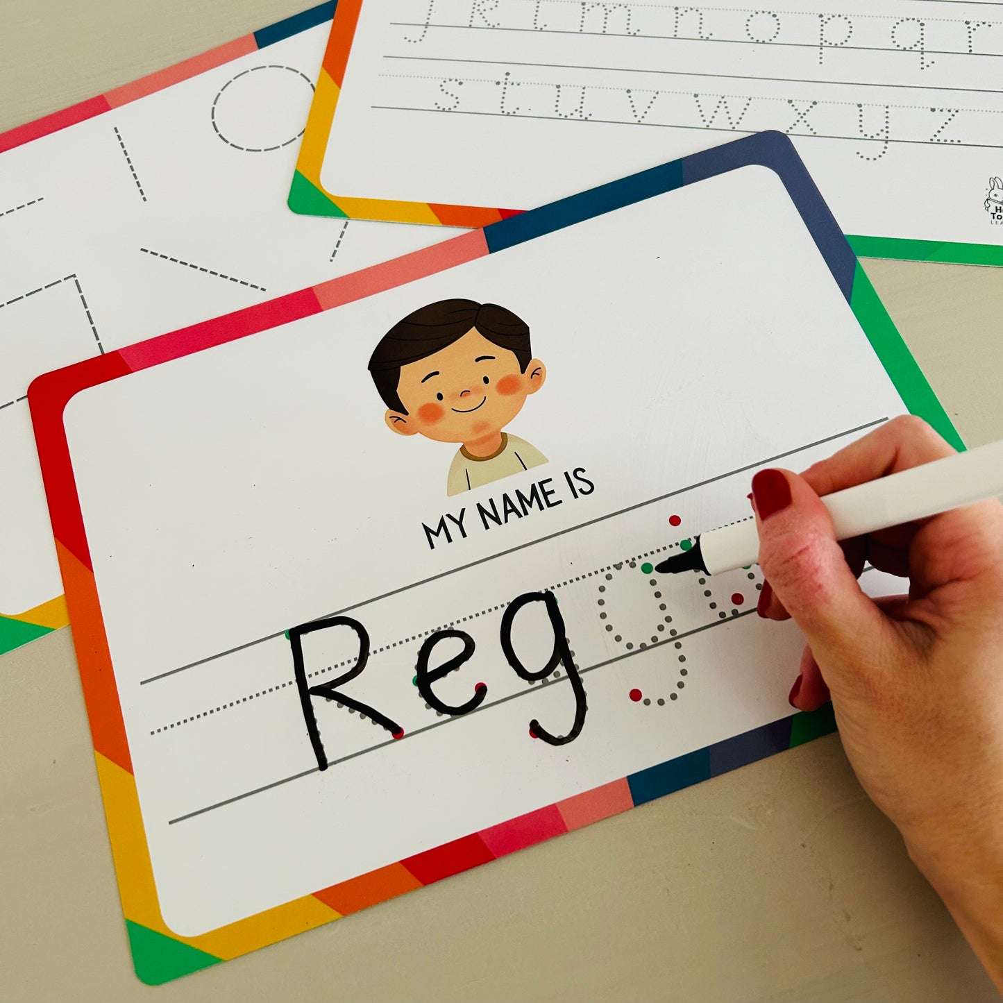'Pick & Mix' Personalised Name Writing Mat
