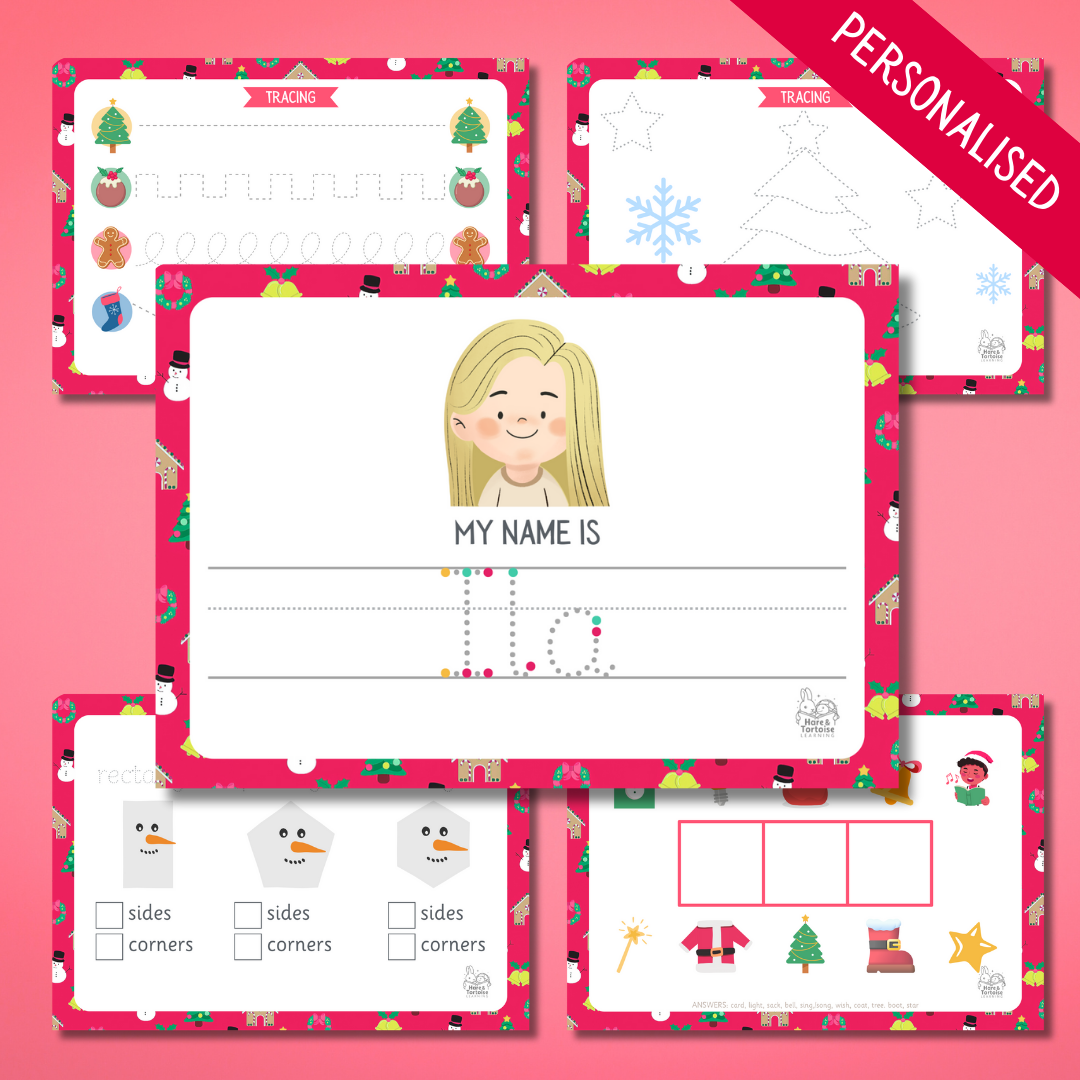 Christmas 'Pick & Mix' Writing Mats - Choose 3