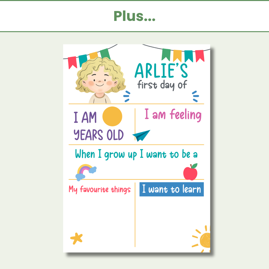 'Build-a-Bundle' Starting School - Save £15!