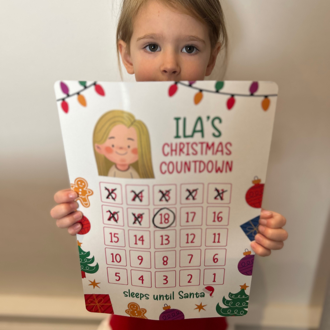 Personalised Christmas Countdown