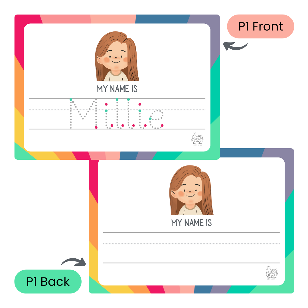 'Pick & Mix' Personalised Name Writing Mat