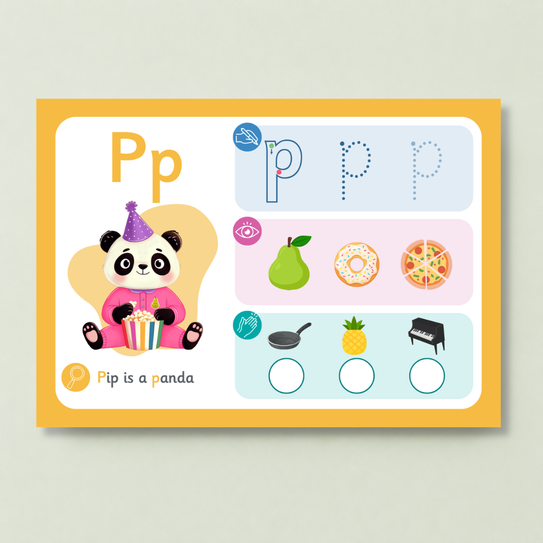 My First Alphabet Book - First Steps to Phonics (Stage 1)