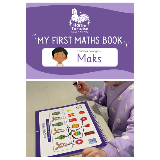 My First Maths Book - Personalised