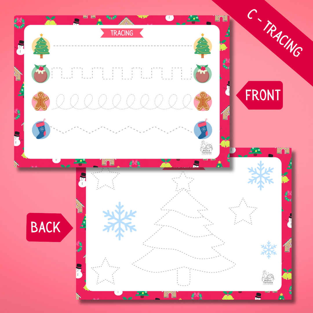 Christmas 'Pick & Mix' Writing Mats - Choose 3