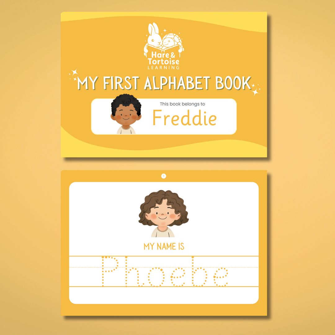 My First Alphabet Book - Personalised