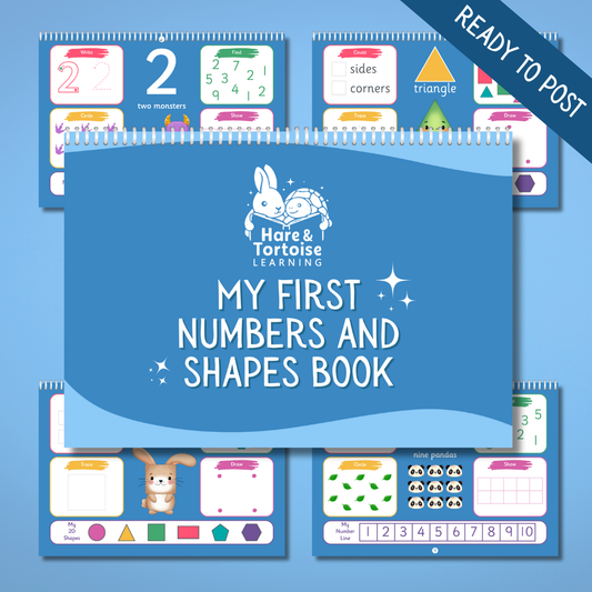 My First Numbers and Shapes Book - Standard