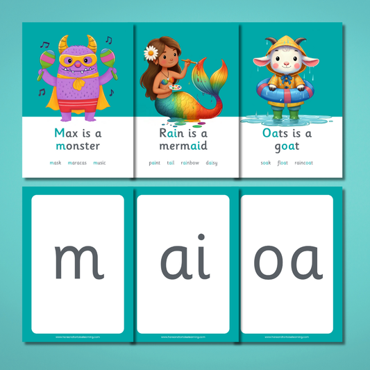 Flashcards - 'Phonic Friends'