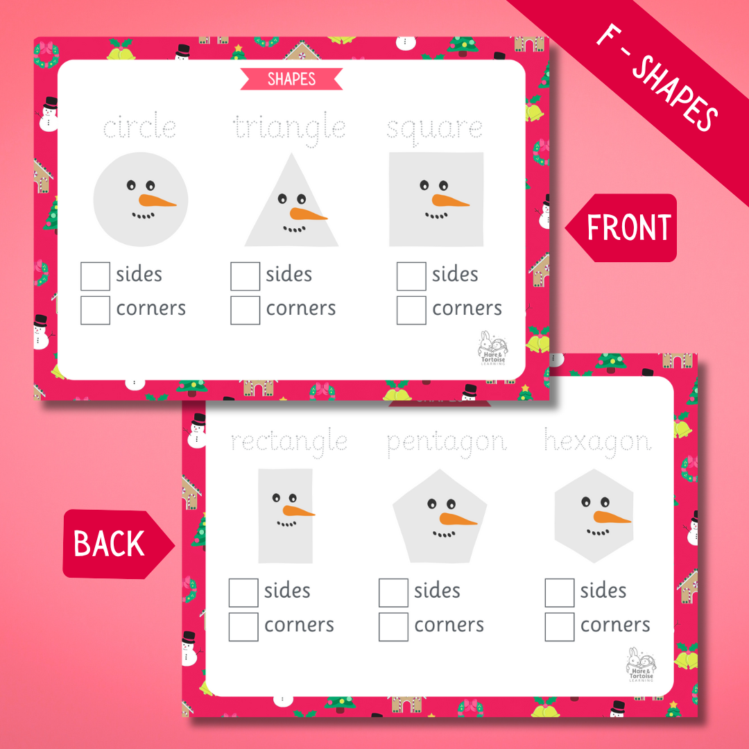 Christmas 'Pick & Mix' Writing Mats - Choose 3
