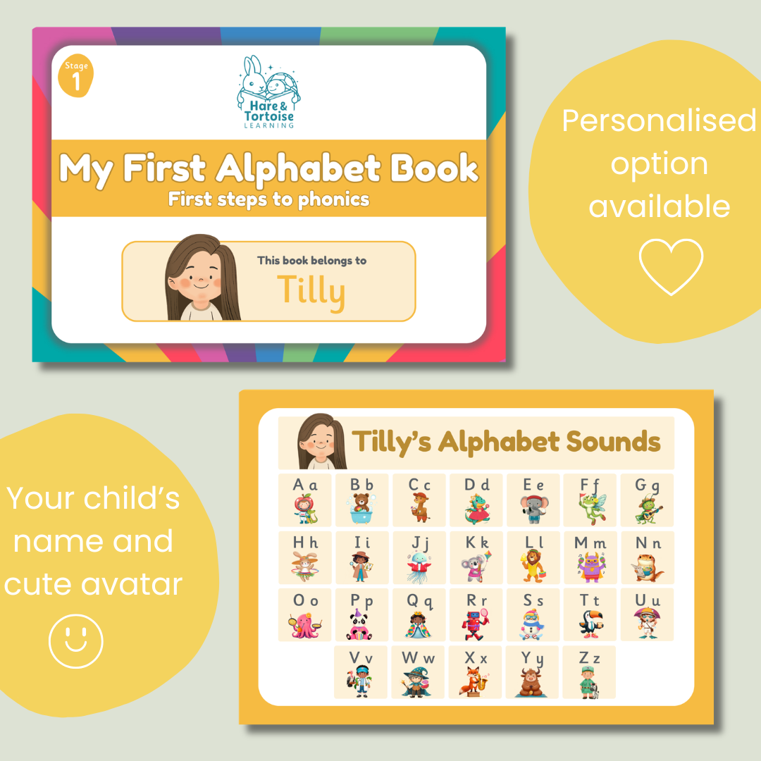 My First Alphabet Book - First Steps to Phonics (Stage 1)