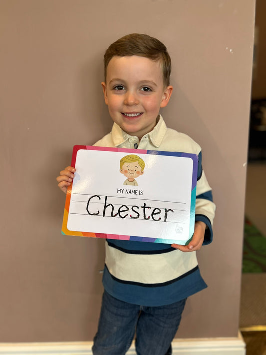 Ready to Post Personalised Writing Mats