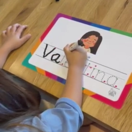 Personalised Stage 1 Writing Mats including First Name